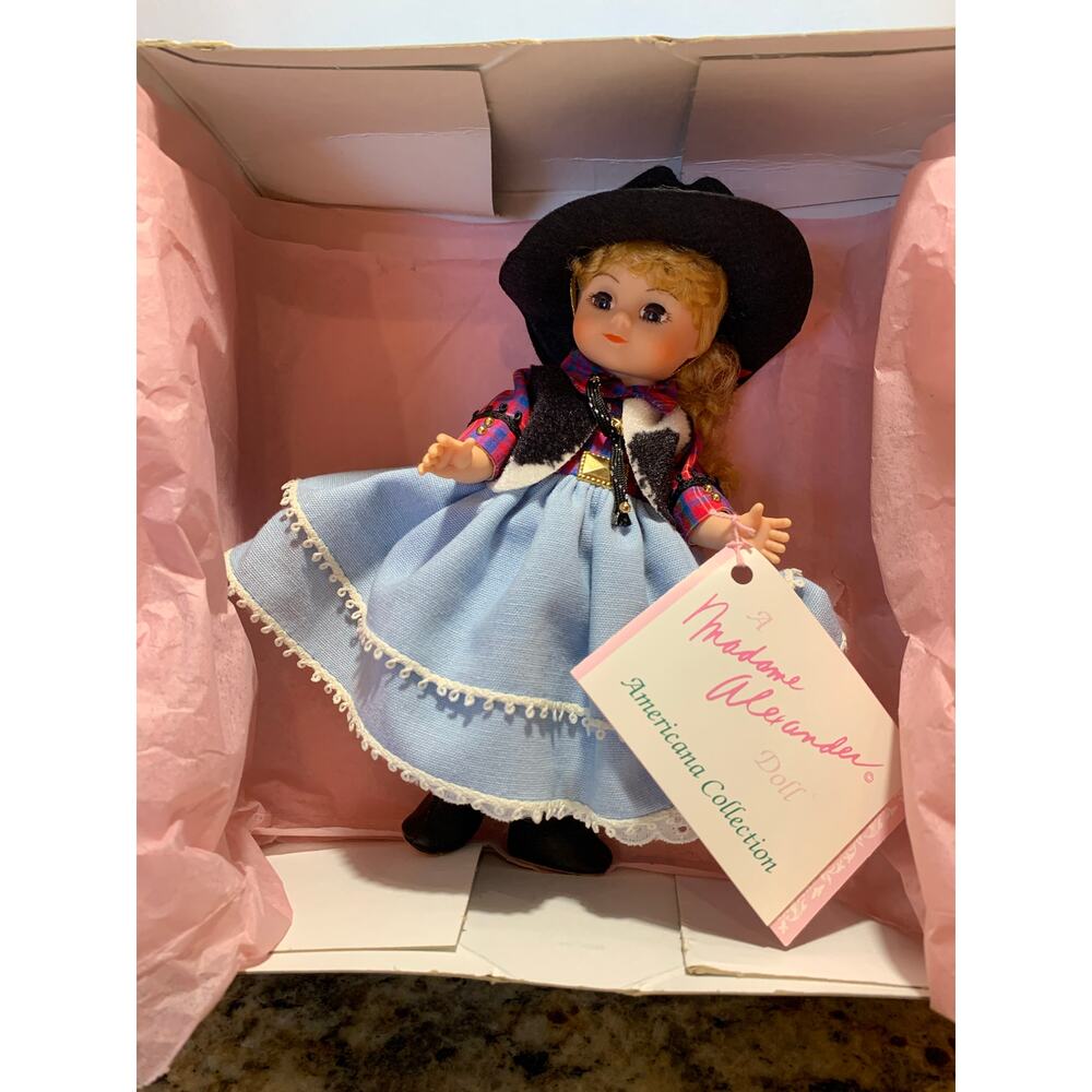 Madame Alexander Vintage 8” Doll Americana Texas #313
